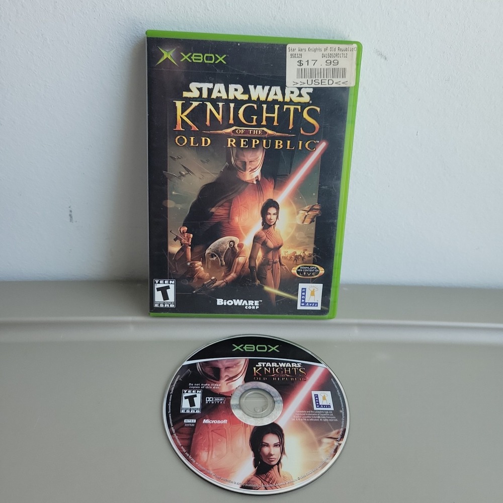 Star Wars: Knights of the Old Republic Xbox - No Manual